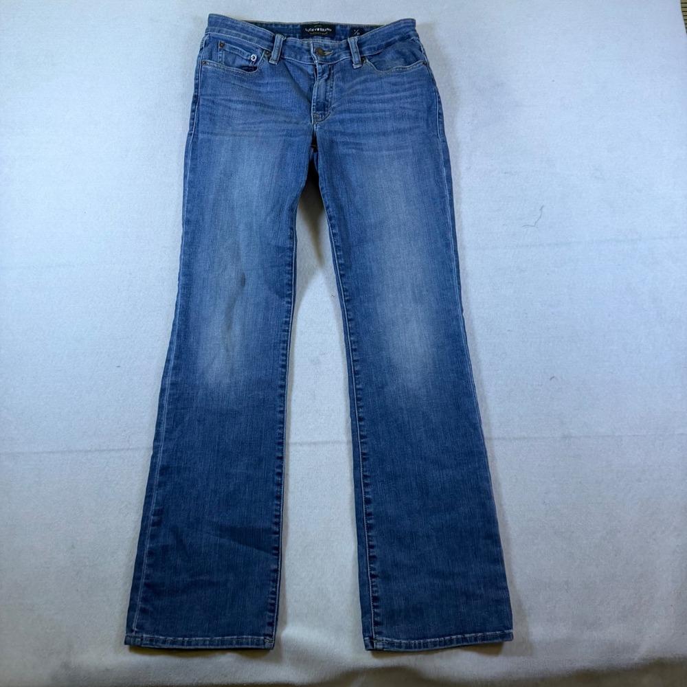 Lucky‎ Brand Womens Medium Wash Blue Bootcut Denim Jeans Size 4 27 7391 - Picture 3 of 5